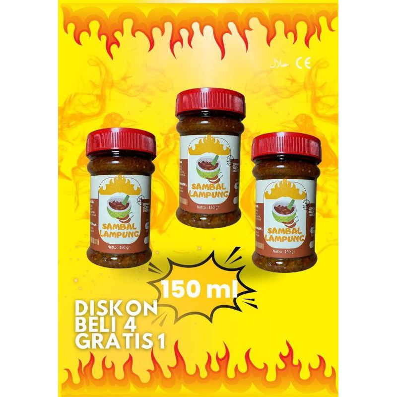 

Promo Oleh-oleh Lampung, Sambal Lampung, Sambal Siger