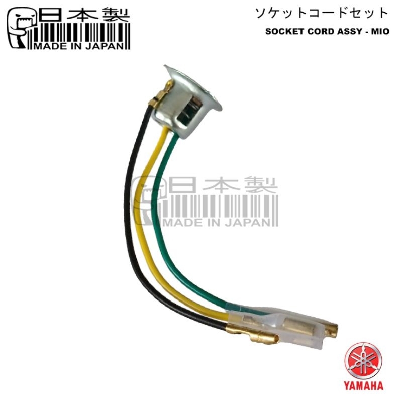 fiting lampu depan mio beat fiting lampu h6 all motor bebek dan matic tanpa karet