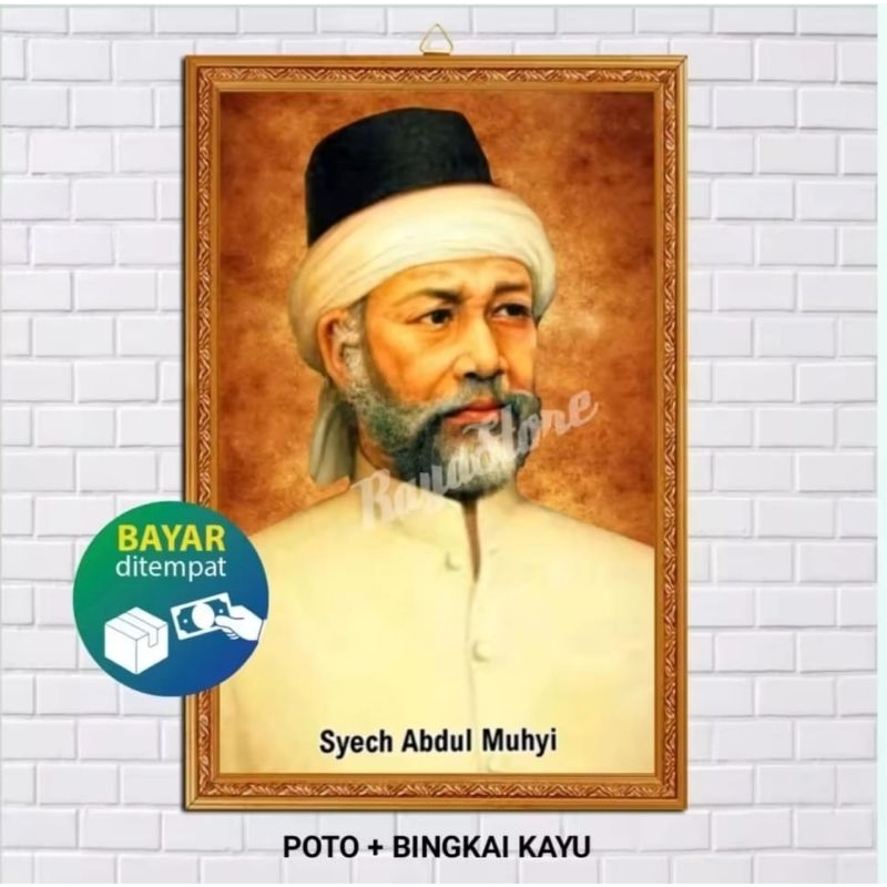 Poto + Binngkai, Syekh Abdul Muhyi Pamijahan, Poster Ulama & Habaib, UKURAN BESAR