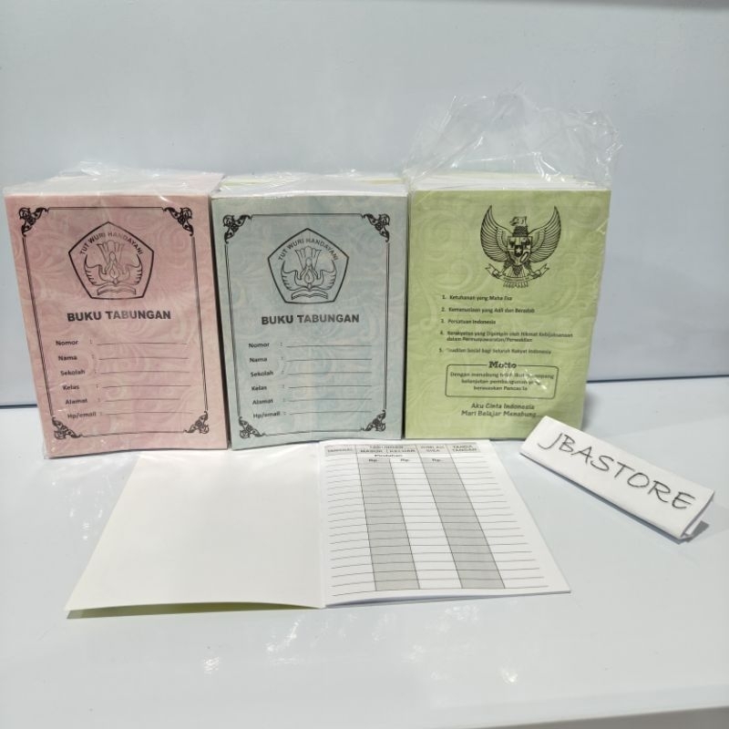 

25 Pcs Buku Tabungan Siswa