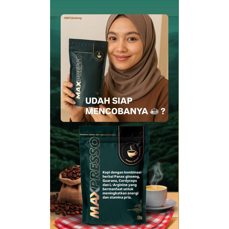 

kopi arabica //maxpresso HWI