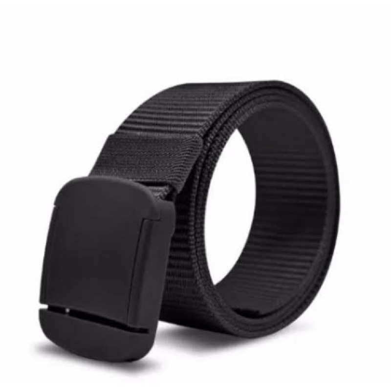 GASPER - IKAT PINGGANG PRIA/WANITA BAHAN KANVAS ANTI X RAY KEPALA PLASTIK | TALI PINGGANG COWOK | AN