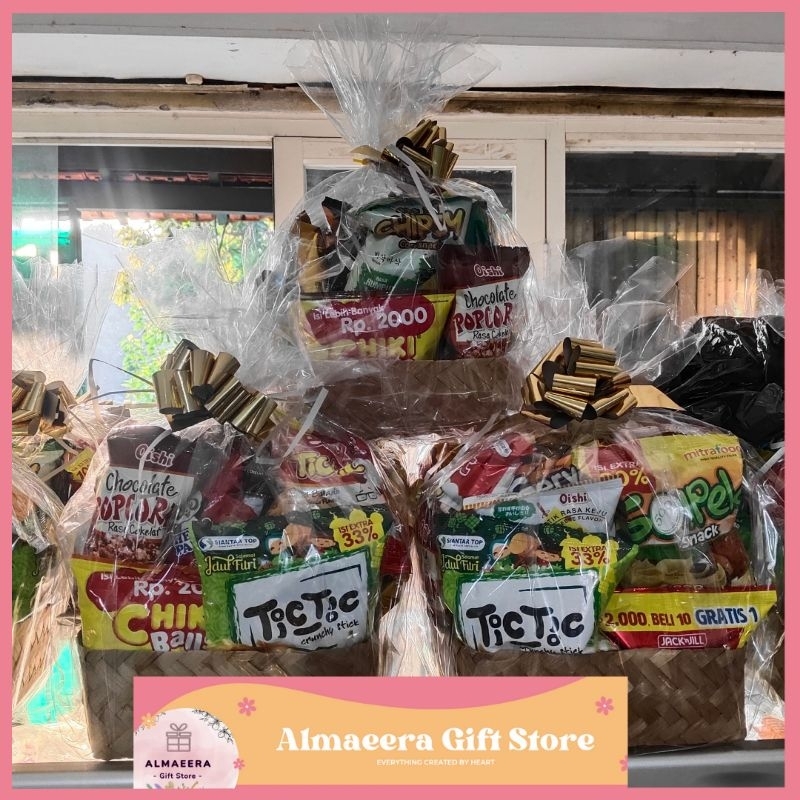 

SOUVENIR PARCEL SNACK MURAH ISI 16 SNACK | PARCEL SNACK MURAH MERIAH