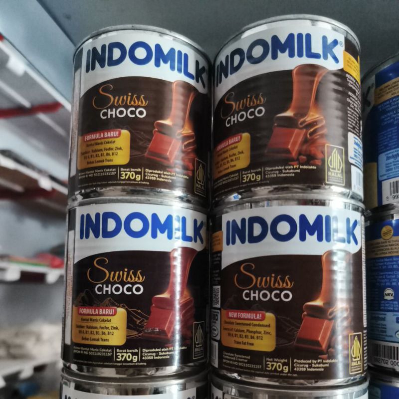 

INDOMILK/KALENG/coklat 370g
