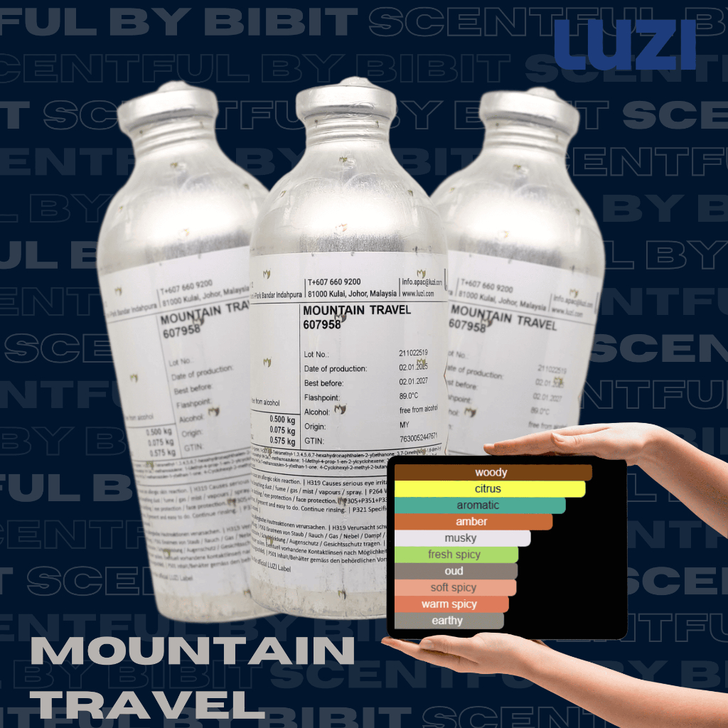 Bibit parfum MOUNTAIN TRAVEL Luzi original repack