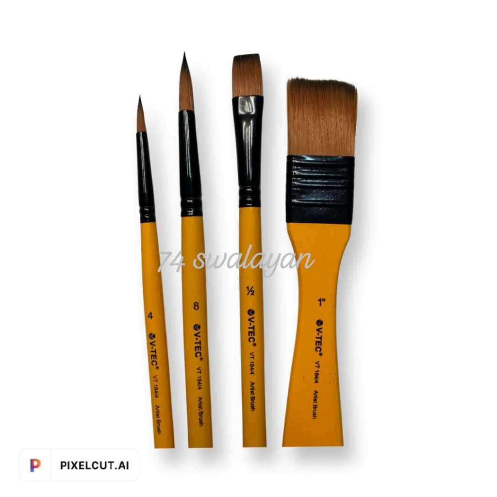 

V-TEC SET KUAS PREMIUM ISI 4 PCS VT184/4