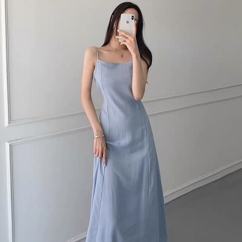 [Ready Stock] Windy Maxi Strap Dress