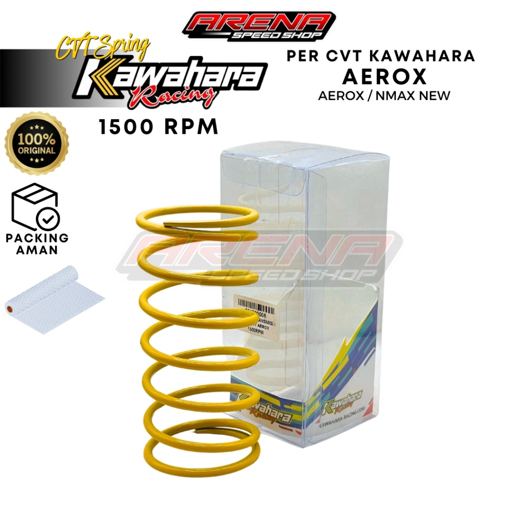KAWAHARA CVT Torque Spring 1500RPM Aerox - Per CVT 1500 RPM NMax New 155 New Original Kawahara