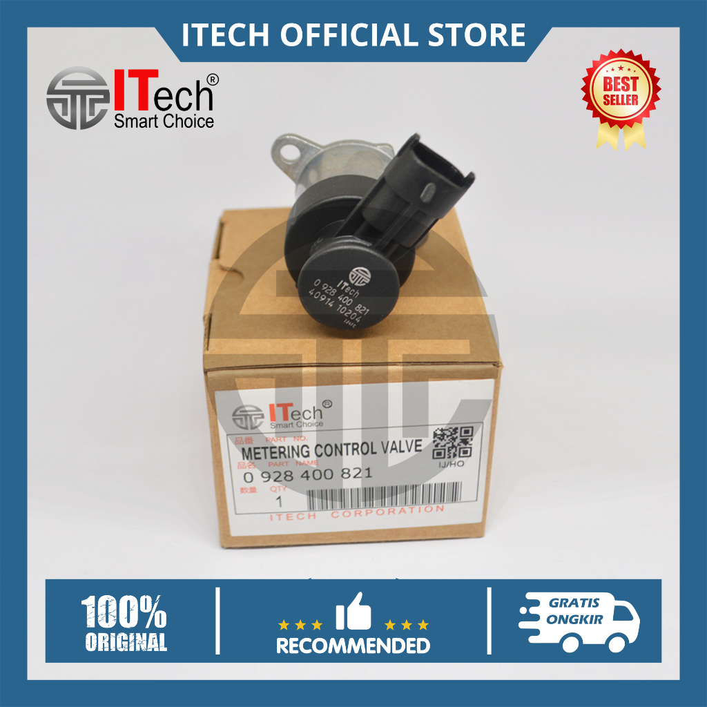 SCV Supply Pump Mitsubishi Canter Euro 4 0928400821 Asli ITech - Suction Control Valve Sensor Switch