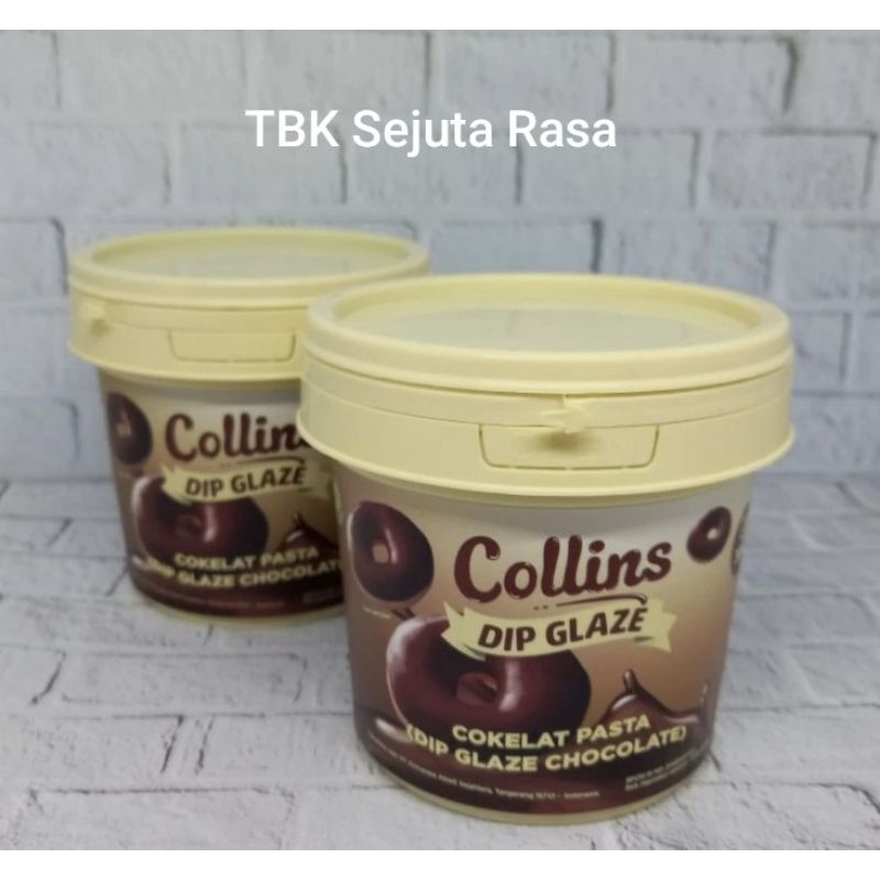 

Collins Dip Glaze Cokelat 300gr