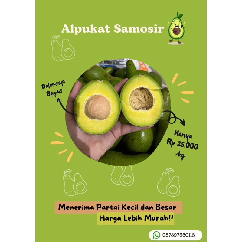 

Alpukat Mentega Samosir