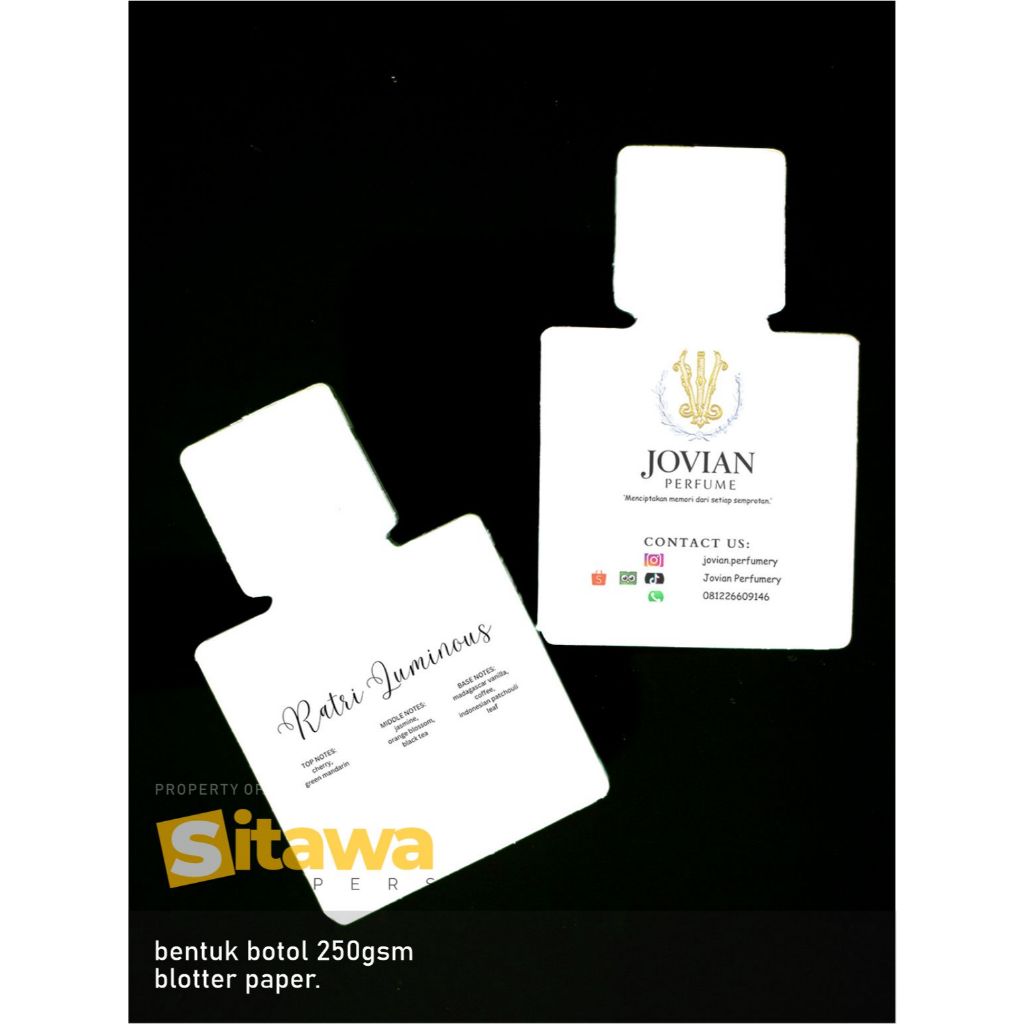 

Bentuk Botol Custom Kertas Semprot Parfum