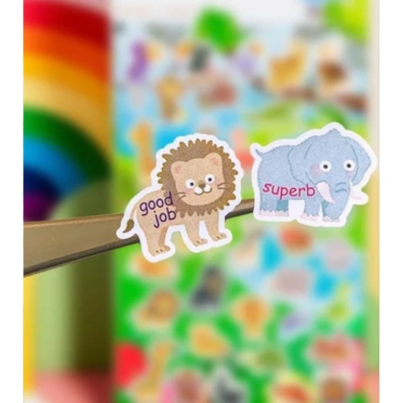 

Kiddy Fun Funny Stiker Reward Jungle - Mix