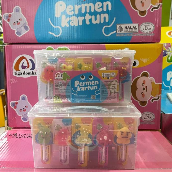 

Ay00! MINI WINDMILL PERMEN KINCIR/ LOLLIPOP GUMMY DAN PERMEN KARTUN ISI 30 PCS DSM
