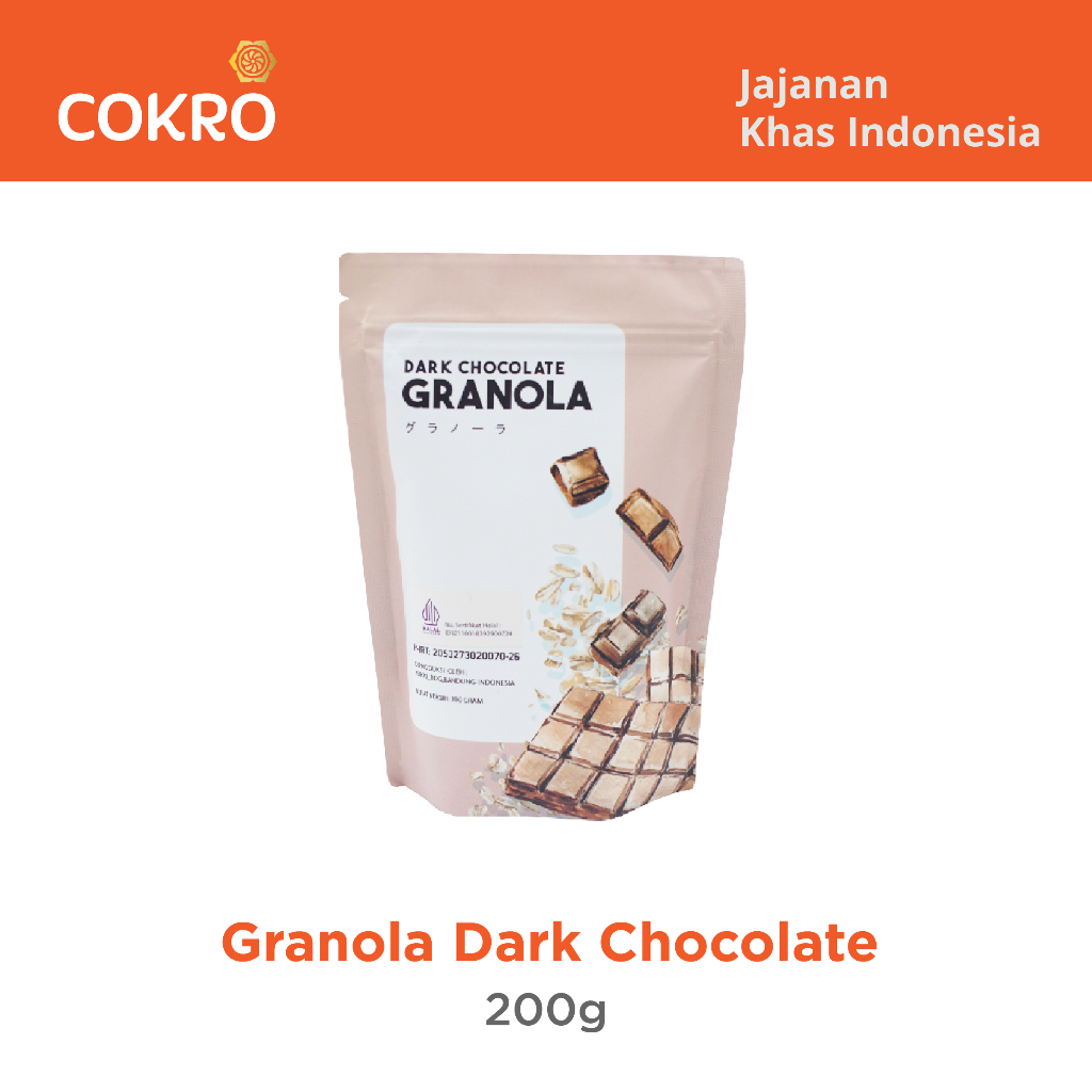 

Jajanan - Dark Chocolate Granola