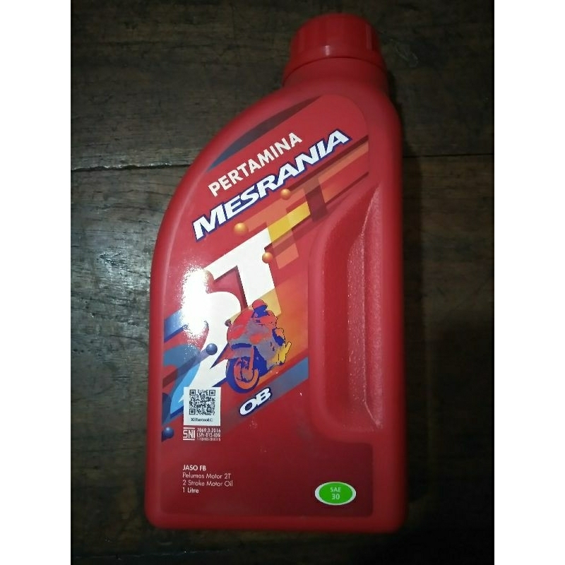 oli 2T Mesran 1liter Pertamina