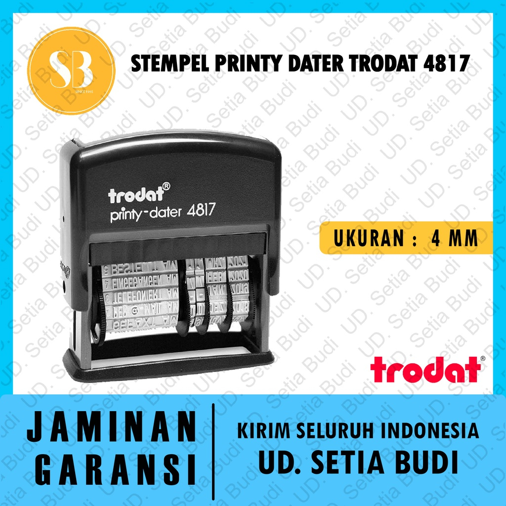 

Stempel Printy Dater Trodat 4817