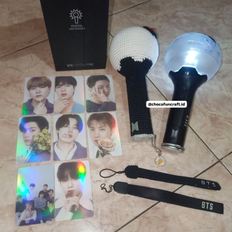 Amigurumi Army Bomb/Lightstick BTS Ver. 3 Original Size
