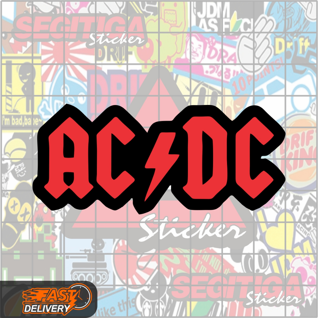 

Sticker Band ACDC Ukuran 8 x 3.5 Cm