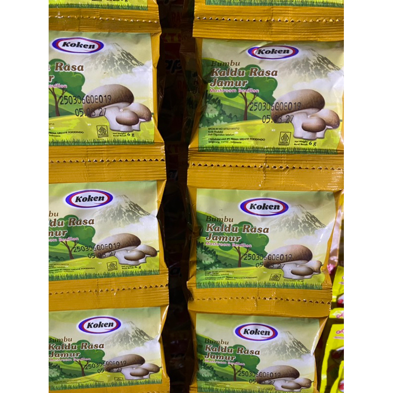 

Kaldu Jamur Koken 1 renceng 12