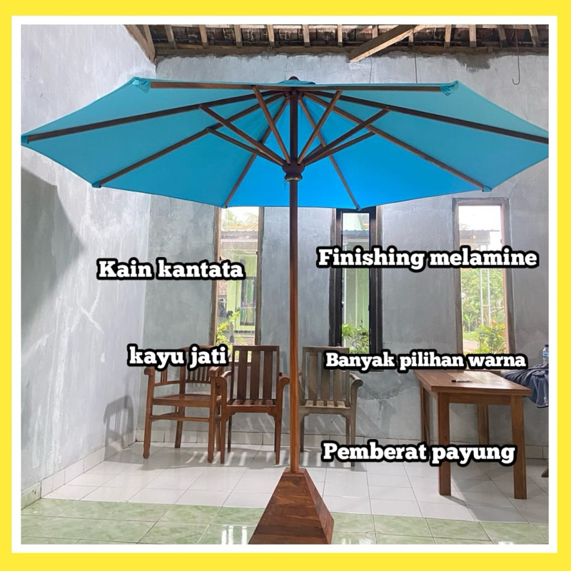 Tenda payung cafe pemberat payung payung taman tenda payung pantai