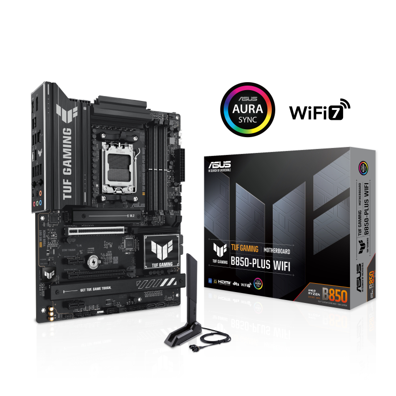 Motherboard MOBO ASUS TUF GAMING B-850 B850-PLUS WIFI | DDR5 | AMD AM5 | ATX | Garansi Resmi 3 Tahun
