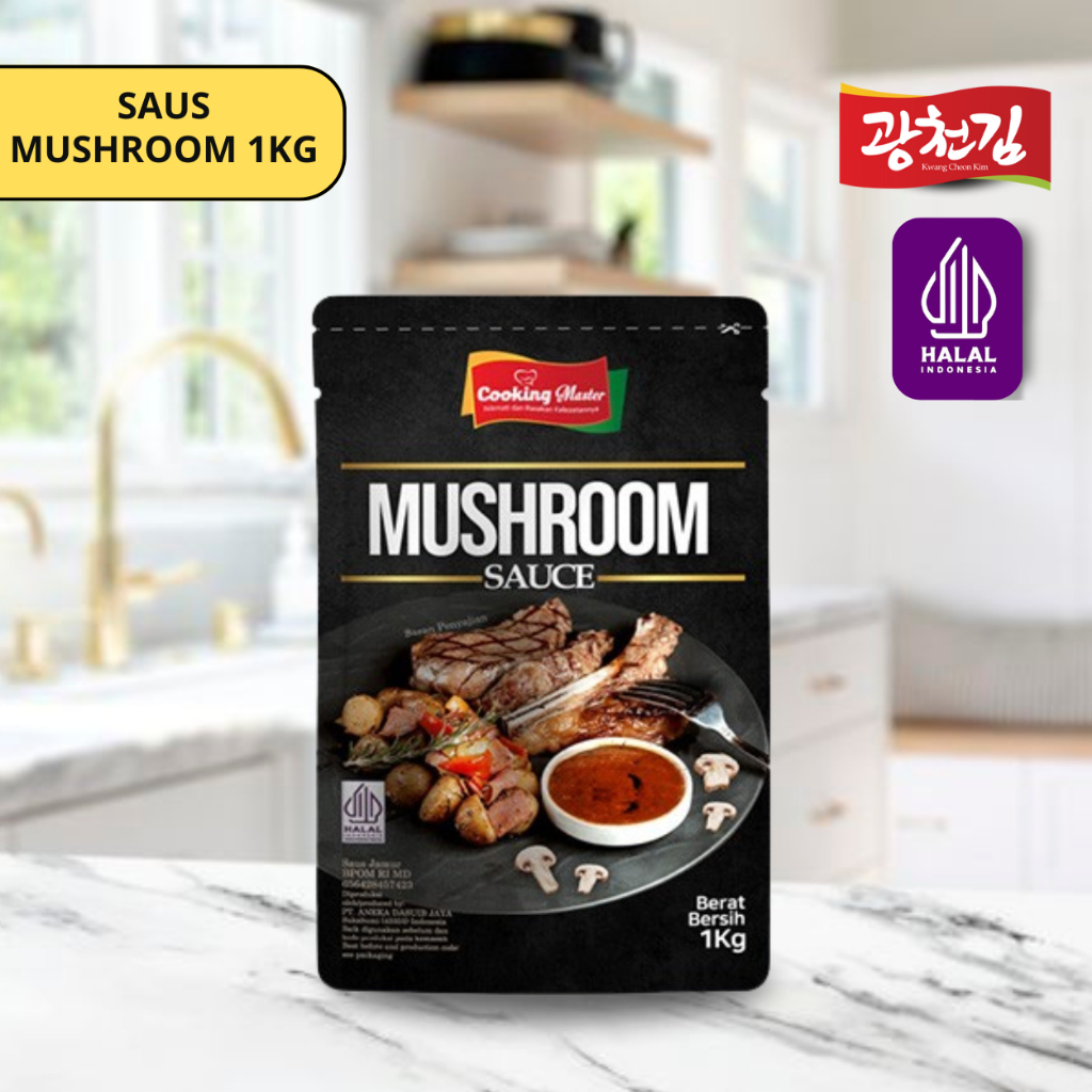 

Saus Jamur / Mushroom Sauce Saus Jamur Mushroom Sauce 1KG