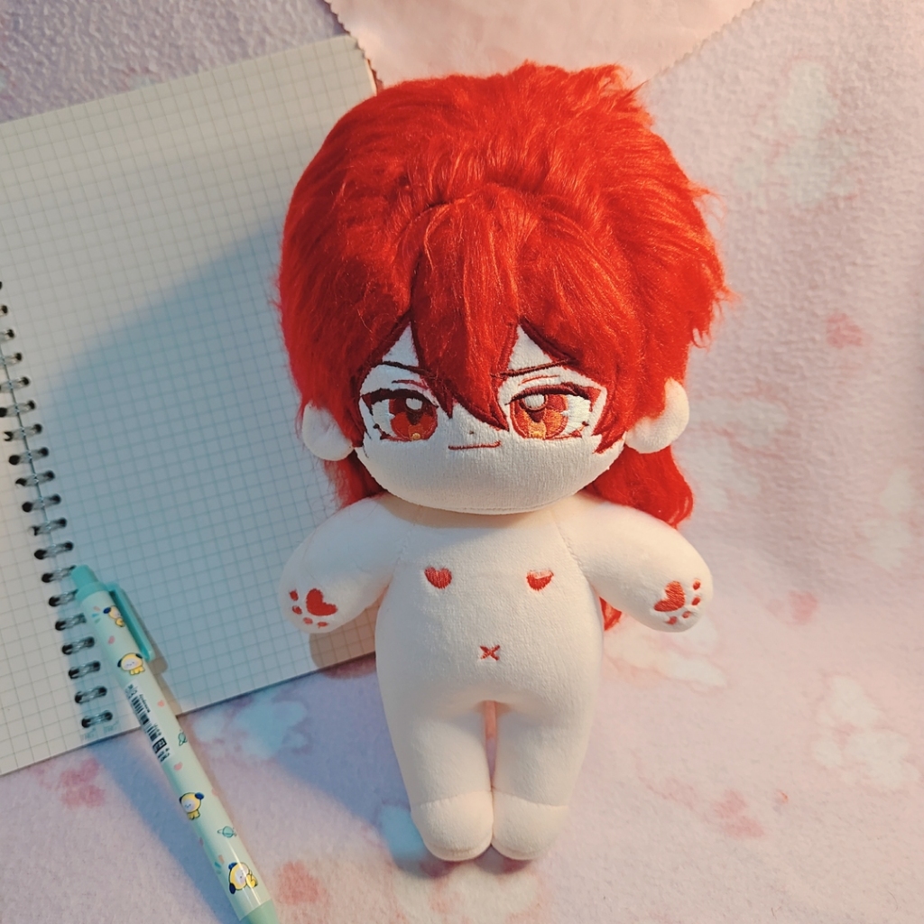 Diluc Smug Genshin Impact Cotton Doll 20CM