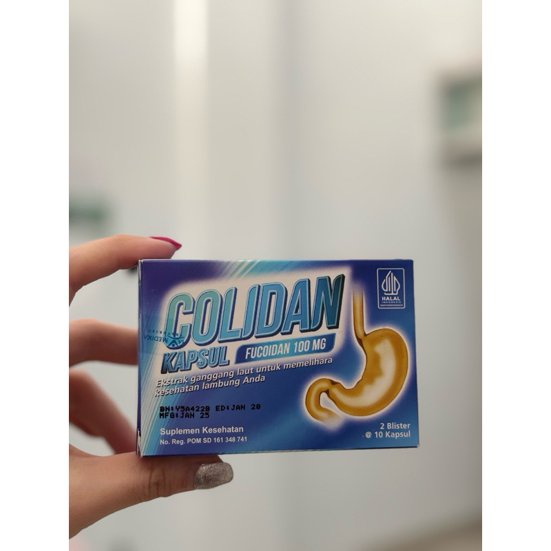 Colidan 100mg Kapsul (per Strip)
