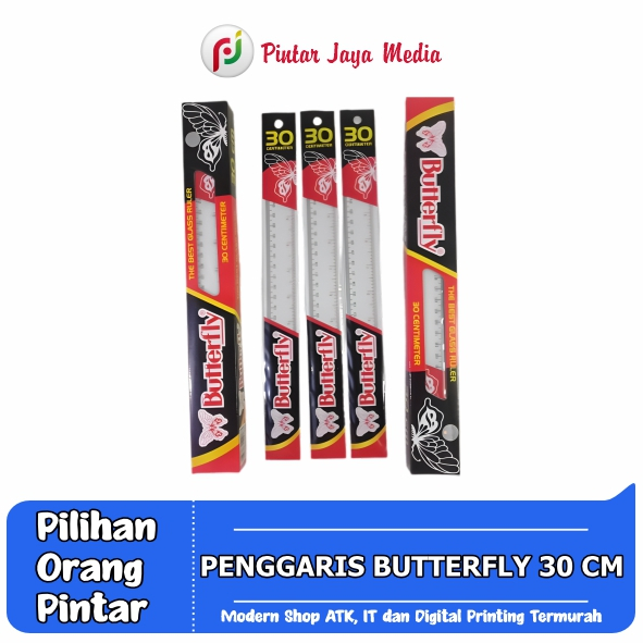 

Penggaris Panjang 30 cm Butterfly