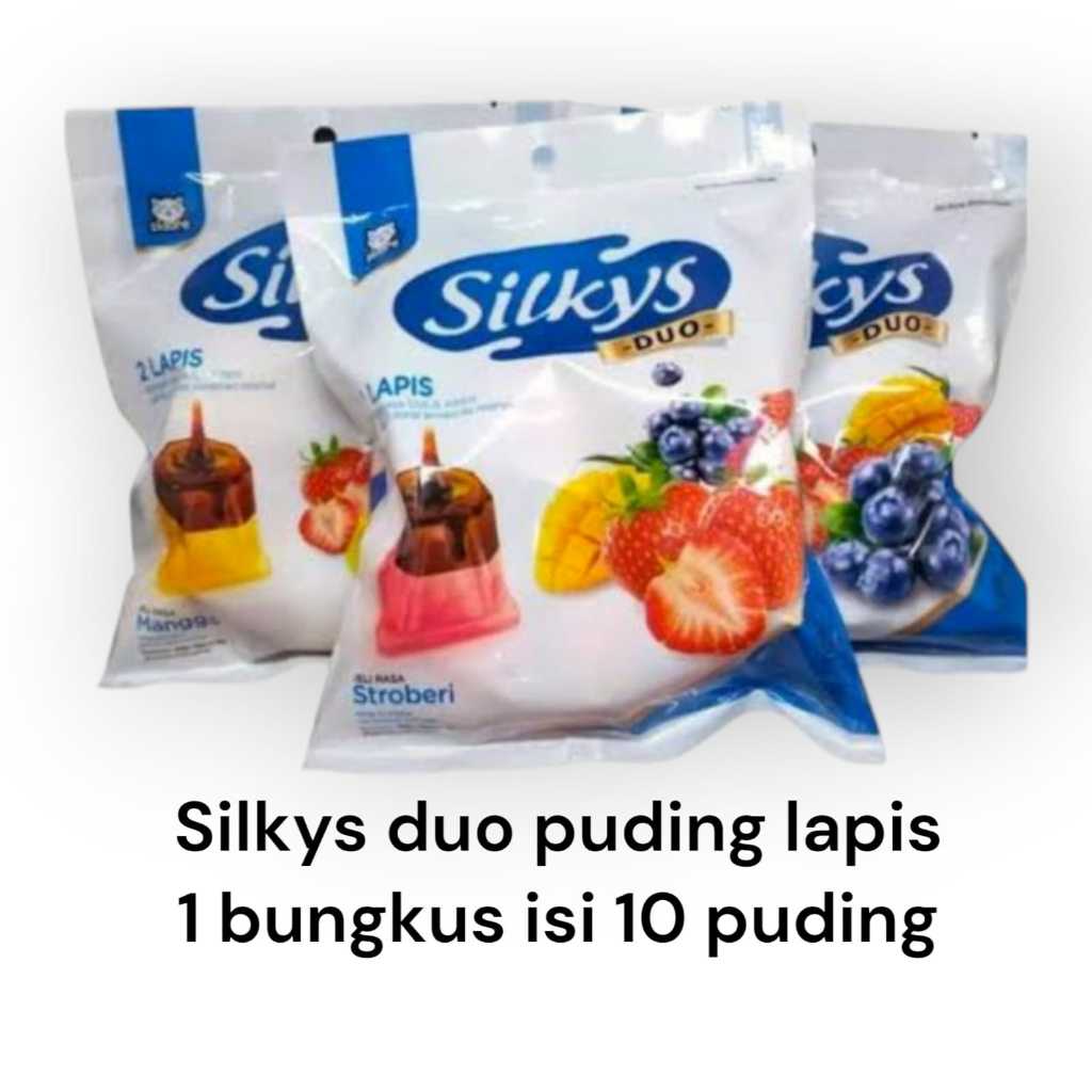 

SILKYS SILKY JELLY DUO PUDING LAPIS (1 BUNGKUS ISI 10)