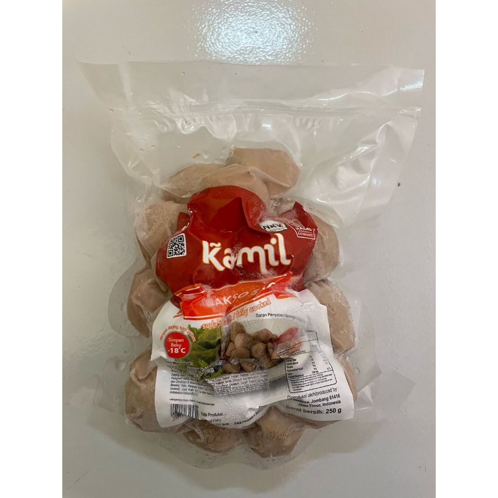 

Kamil Bakso Sapi 250 Gram - Frozen Food