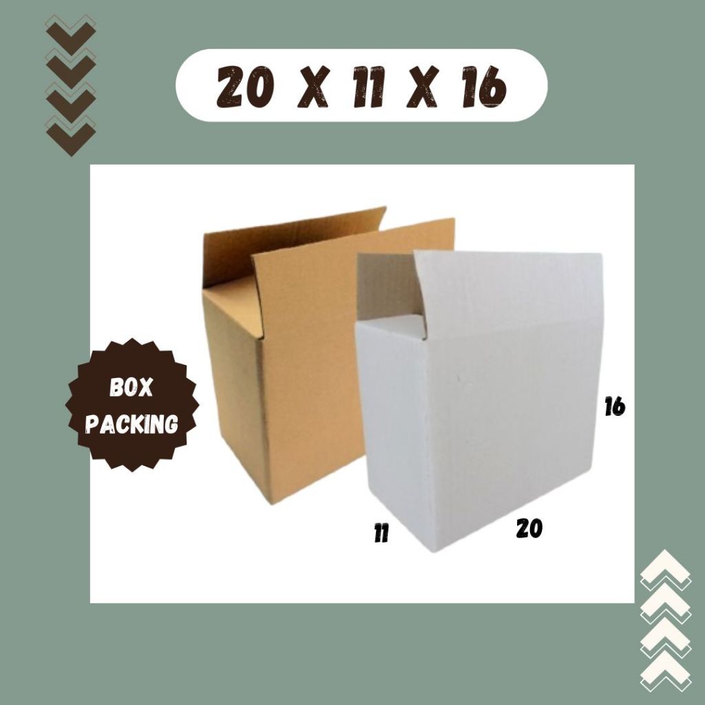 

Kardus 20x11x16 A0 Box Dus Packing Kotak Kemasan Karton Souvenir Sparepart Minyak Wangi Kosmetik