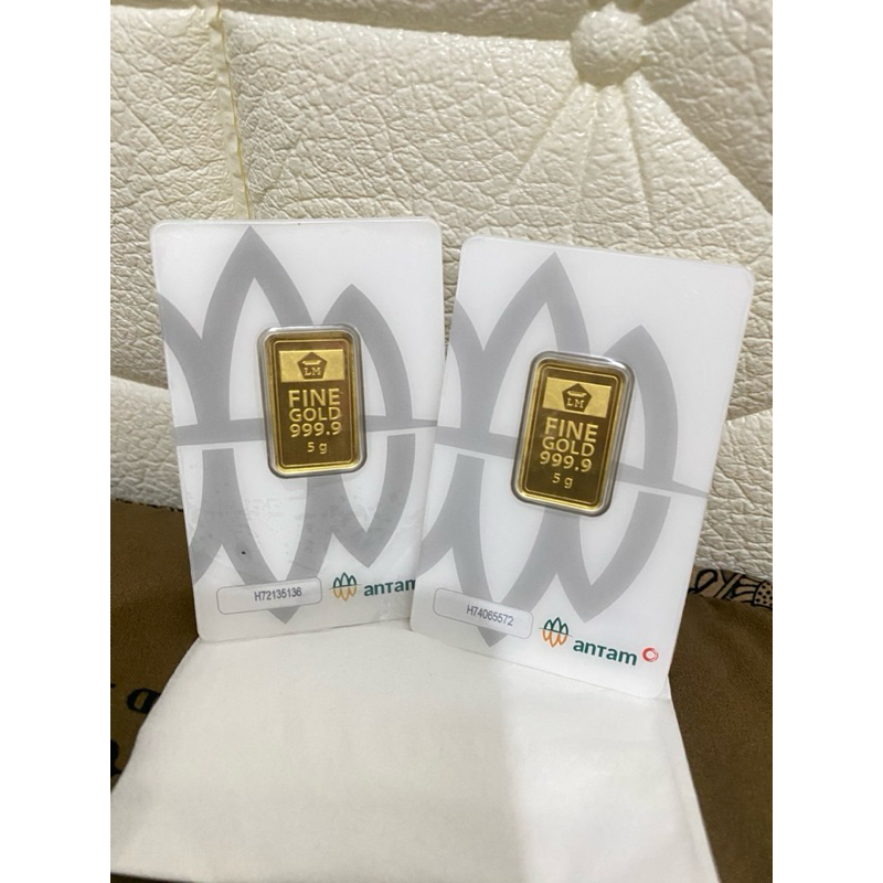 LOGAM MULIA EMAS ANTAM 5 GRAM CERTIEYE || Emas antam 5 gr || Logam Mulia