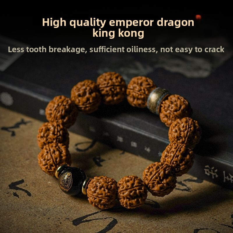 Nepal Vajra Bodhi Bracelet/Handheld Writing Tray/Walnut Lucky Buddha Bead Bracelet for Men