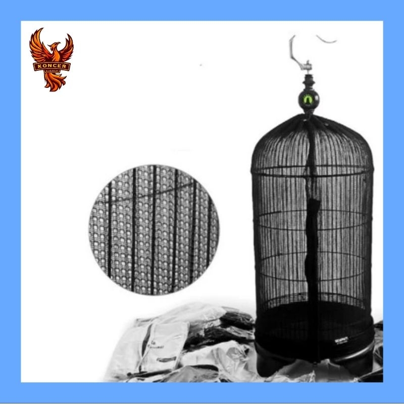 SEMPATI Kerodong Krodong Lovebird Transparan Ekonomis