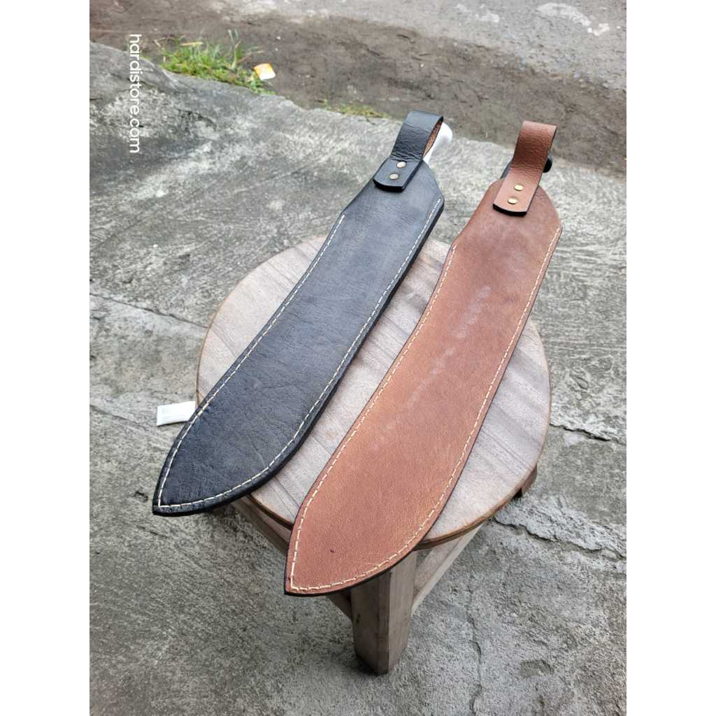 ID SARUNG KULIT SAPI ASLI UNTUK PISAU SEMBELIH 12 INCHI TRAMONTINA BULLNOSE 24611/082 ATAU