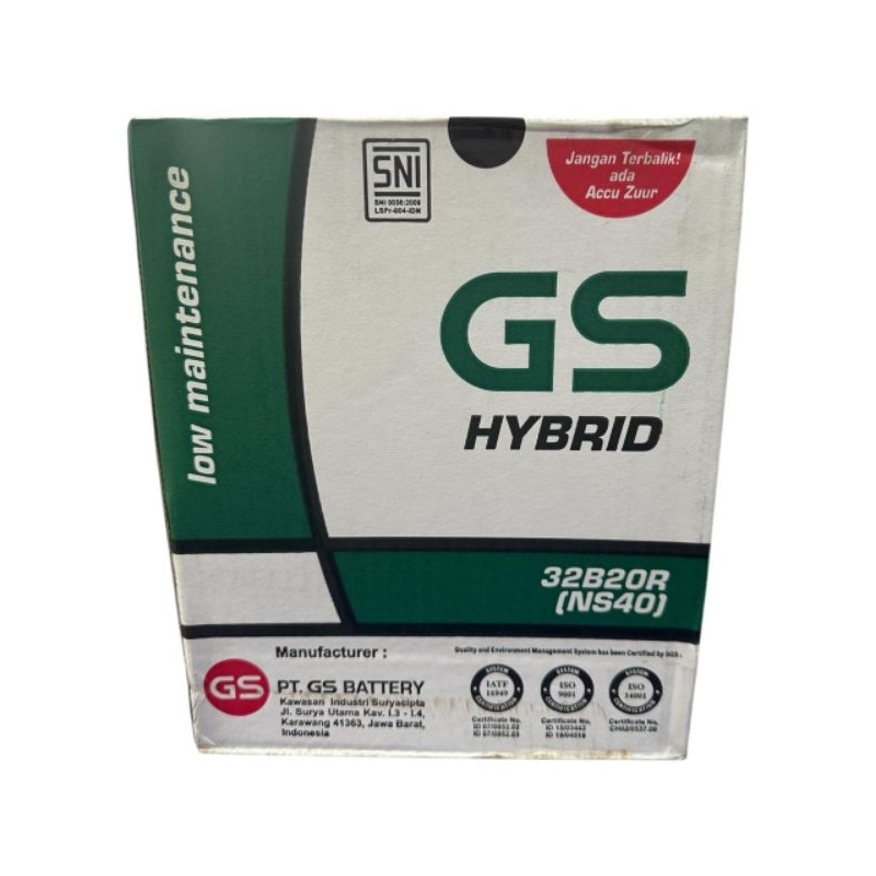 AKI MOBIL / NS40 / GS ASTRA / AKI BASAH / HYBRID / 32B20R