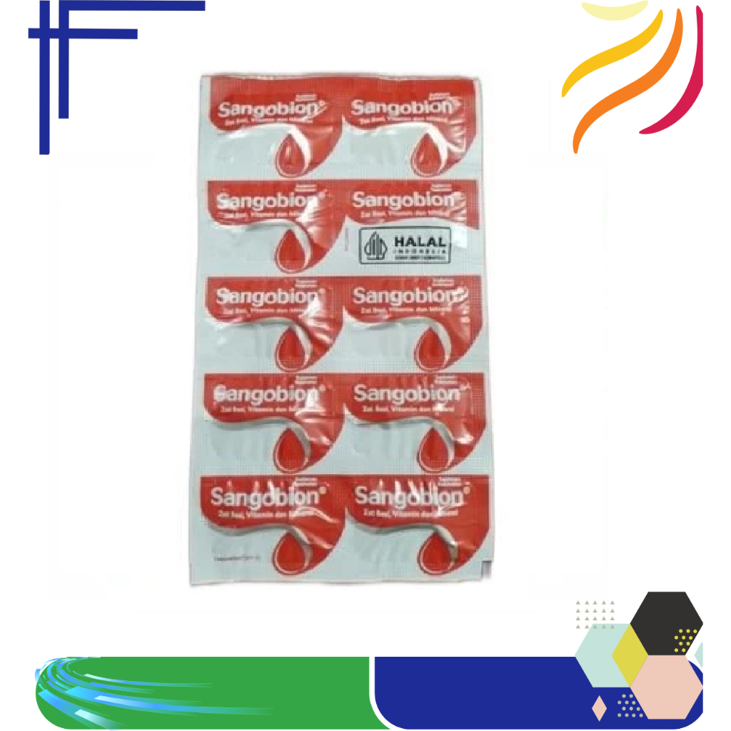 Sangobion Kapsul 10 Kapsul Penambah Darah