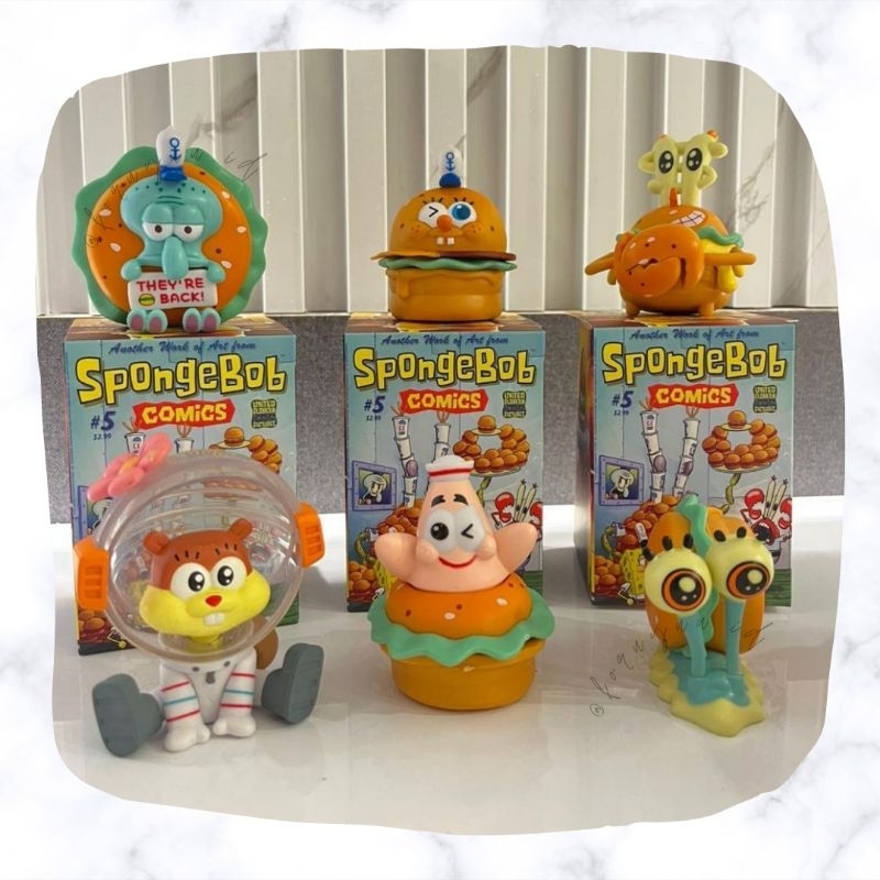《 FORUYUU.ID | BLIND BOX 》 SPONGEBOB BLIND BOX / BLIND BOX SPONGEBOB / BLIND BOX KARAKTER