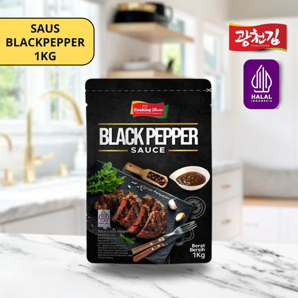 

KC. Blackpepper Sauce / Saus Lada Hitam 1 KG