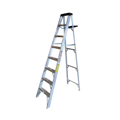 Krisbow Tangga Lipat Aluminium Heavy Duty 6 Step 1.8 Meter / Aluminium ladder