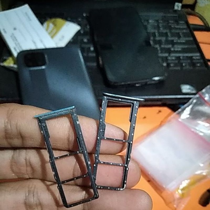 simtray slot simcard realme c11 2021 bekas ori copotan