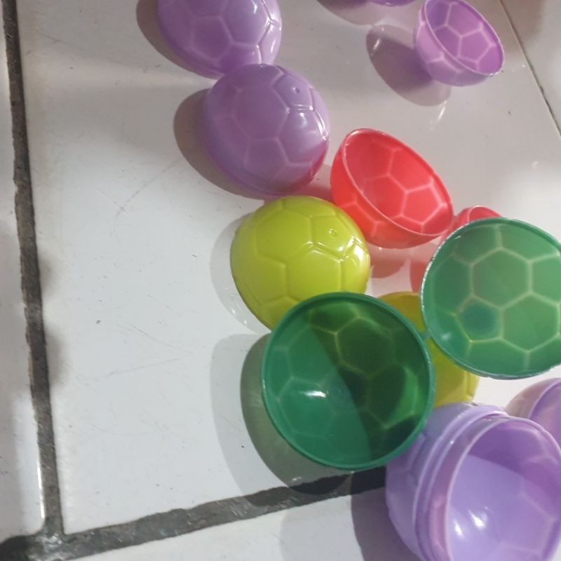 BOLA MAINAN HADIAH KOSONG KECIL 1 PAK 100PCS