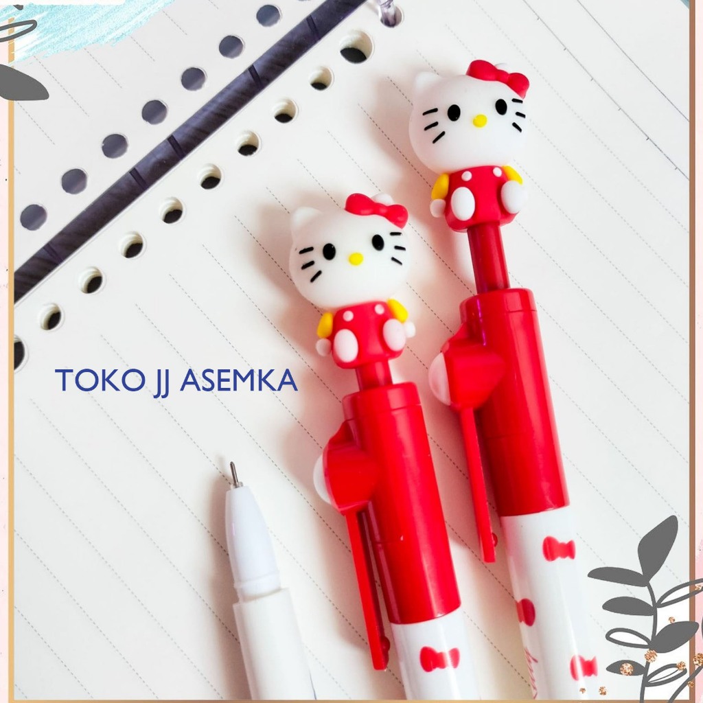 

PULPEN RALLING BALL HELLO KITTY LUCU UNIK KARAKTER ALAT TULIS SEKOLAH TERMURAH COD