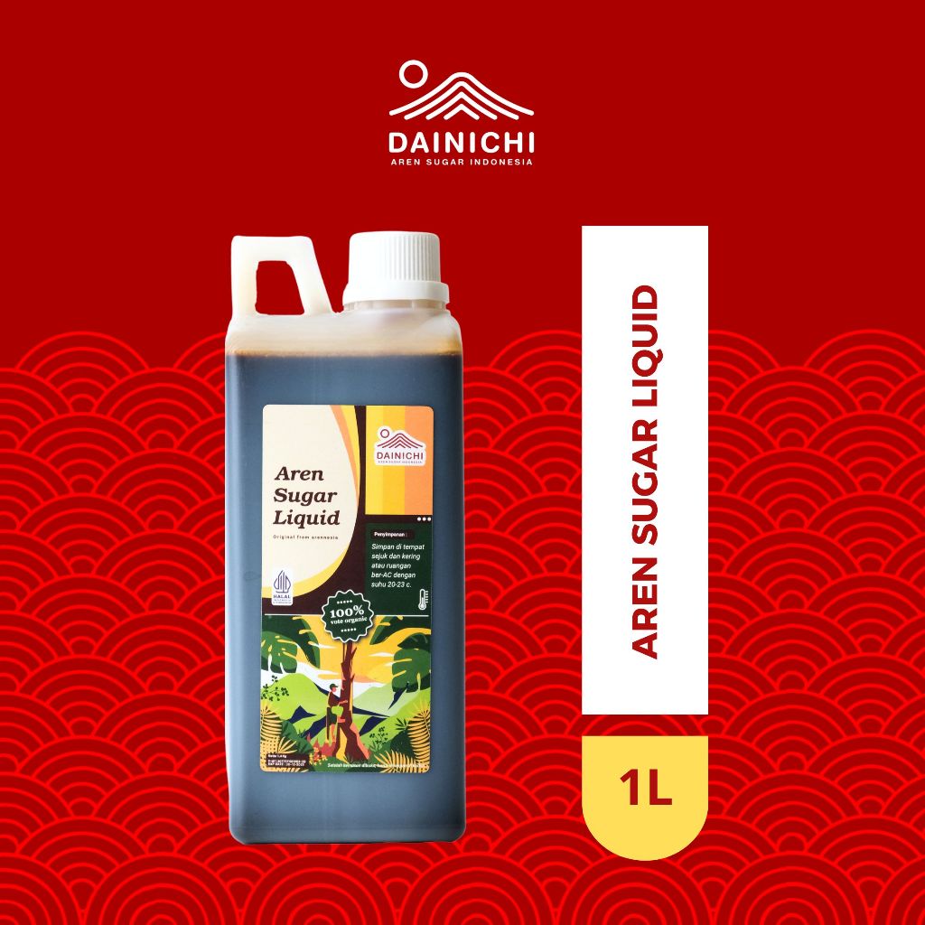 

DAINICHI Gula Aren Cair 1 liter / Sugar Liquid