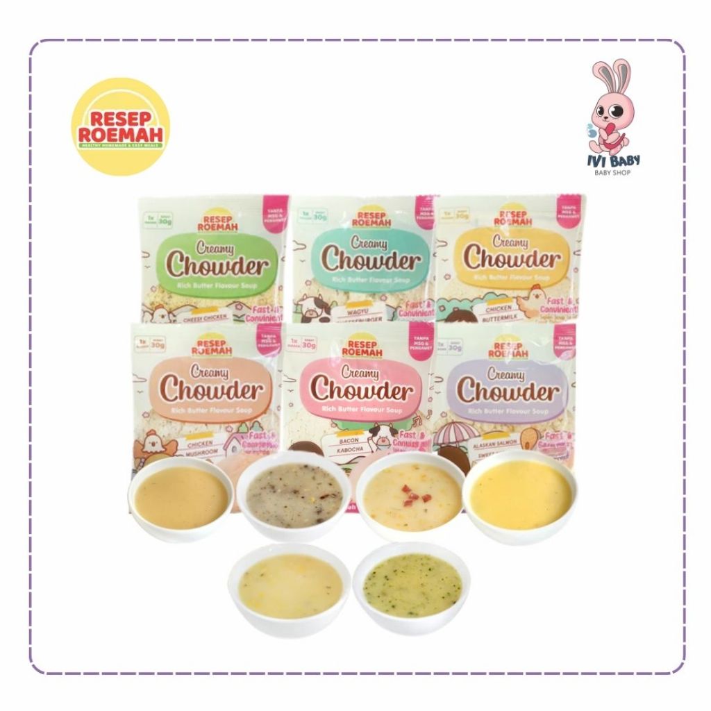 

Resep Roemah Creamy Chowder Soup | Sup Krim Sehat | No MSG