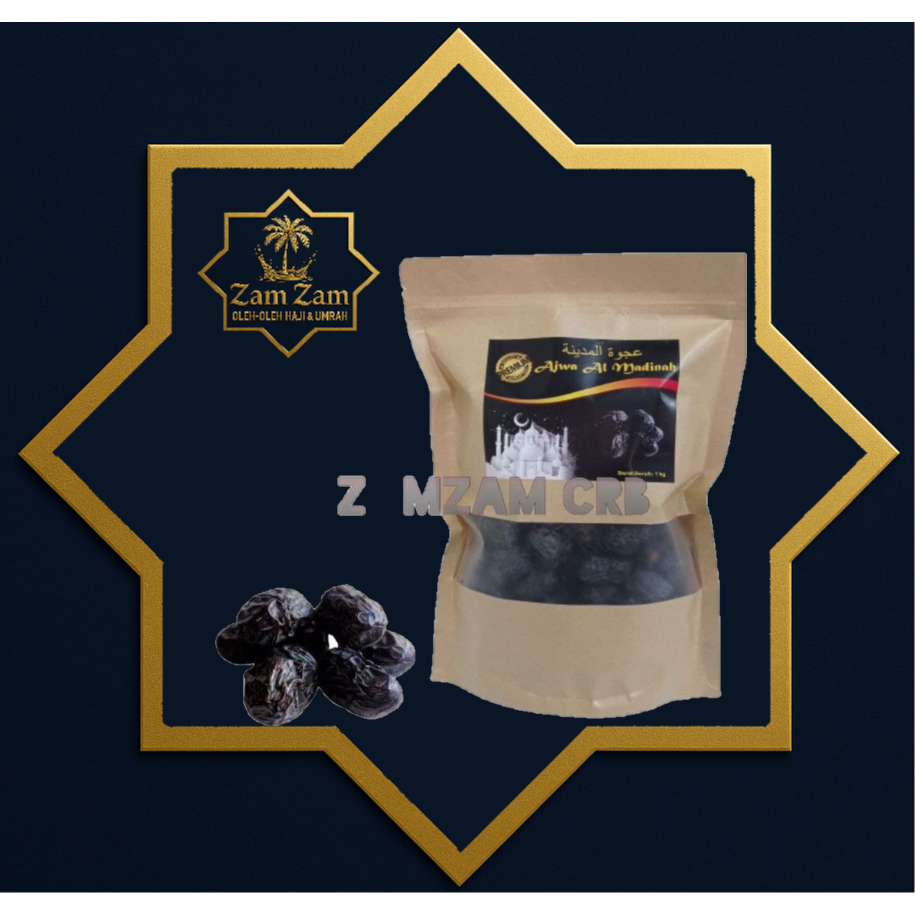 

Kurma Ajwa Super 1Kg Premium Original Saudi Oleh Oleh Haji