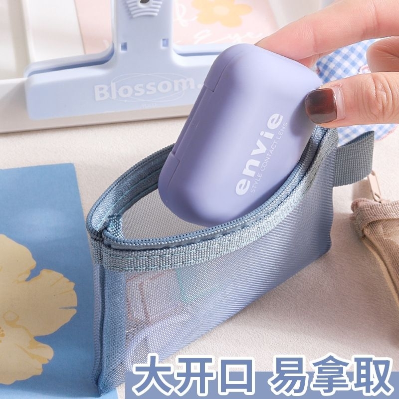 

Delunashop AS tempat pensil jaring Pencil case Tas PenaTempat Pencil Tas Pensil kotak pencil pouch makeup tas kosmetikm