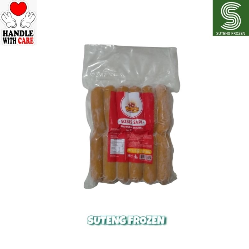 

Krauk Sosis Bakar Sapi Mini 12pcs 500 Gram